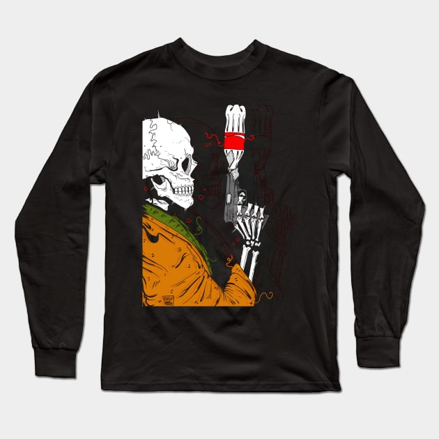 GUN NUT Long Sleeve T-Shirt by Ohhmeed